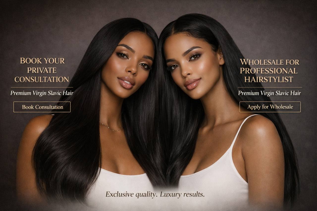 Slavic hair vs synthetic